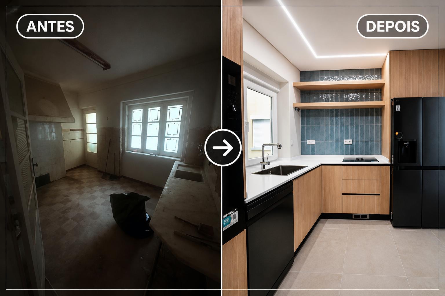 Cozinha renovada
